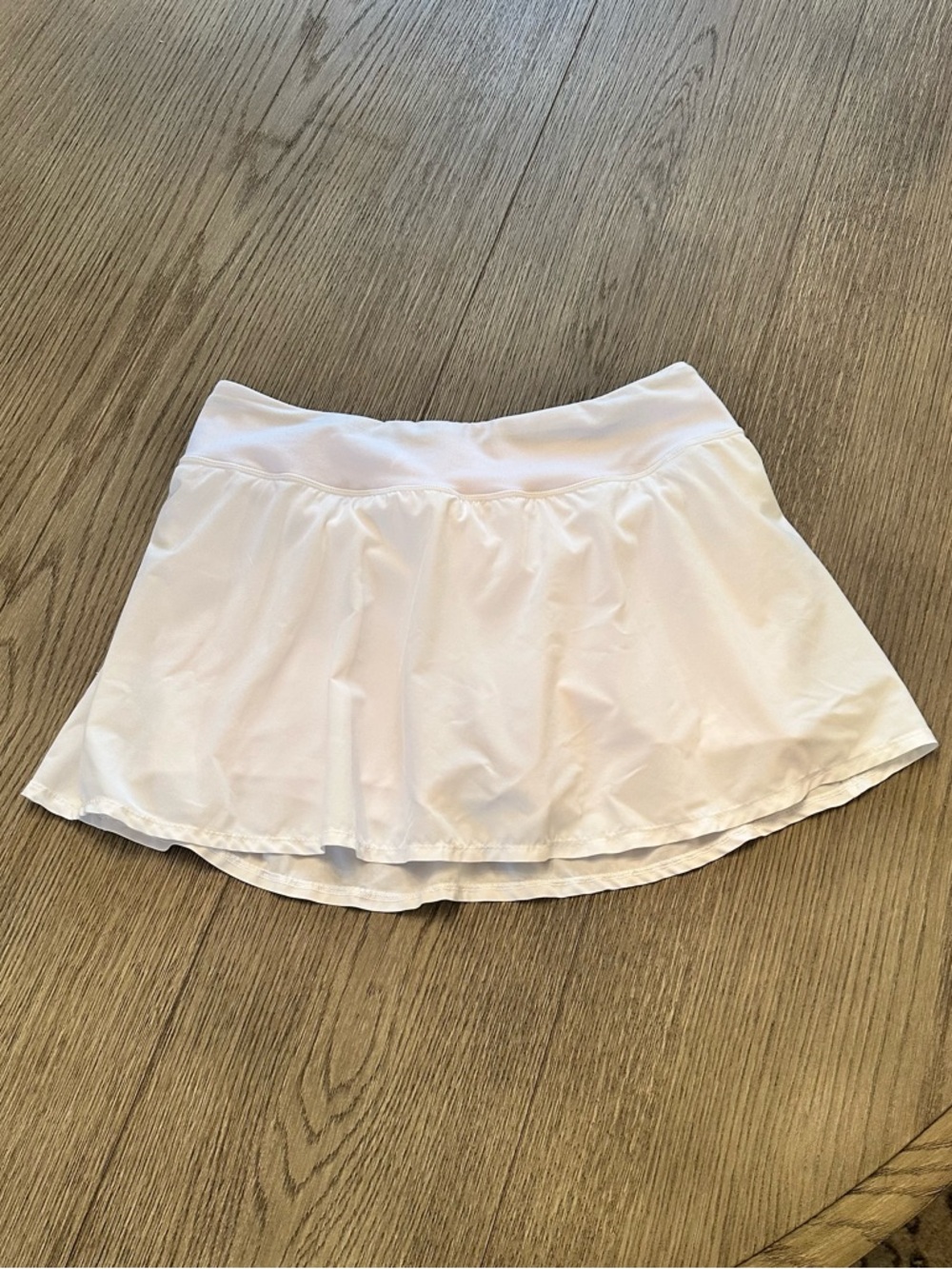 Zella White Athletic Skort Flowy Tennis Golf Running Skirt